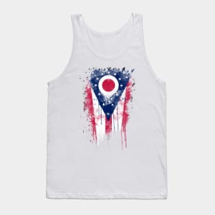 Ohio Flag Souvenir Tank Top